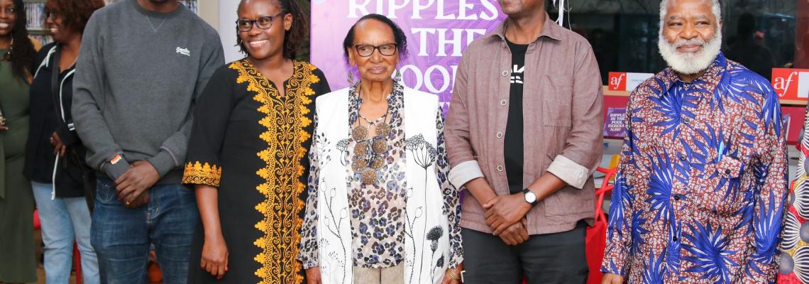 Dr. Kimingichi Wabende , Prof.Jennifer Muchiri , Rebbecca Njau, Dr. Makau Kitata, Prof. Kithaka Wamberia