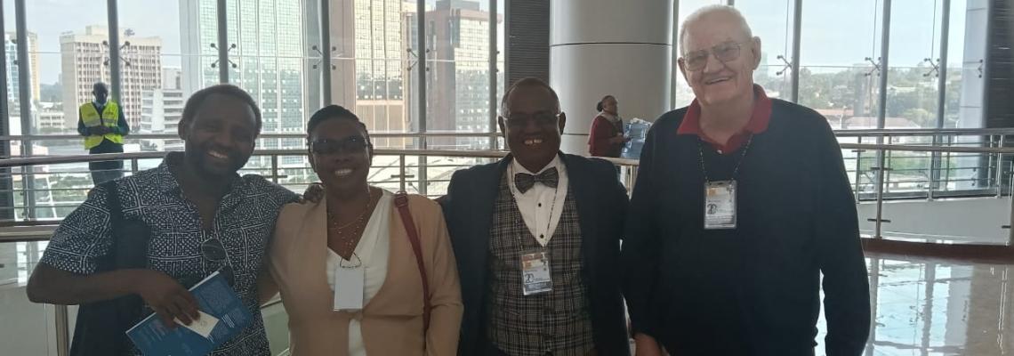Billy Kahora, Goretti Kyomuhendo,  Alex Wanjala & Bernth Lindfors.
